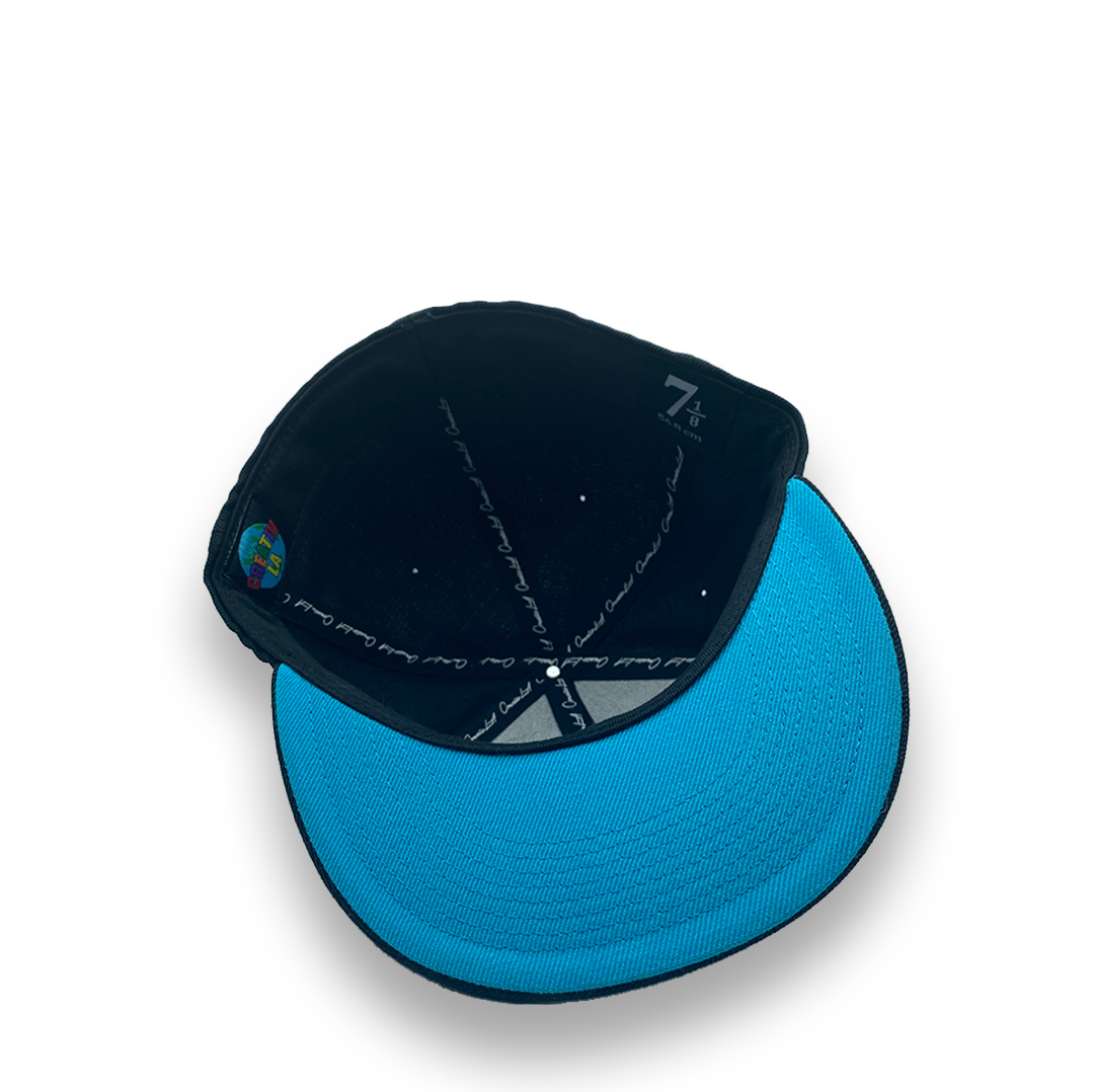 "DOUBLE MARLINS" Fitted Cap
