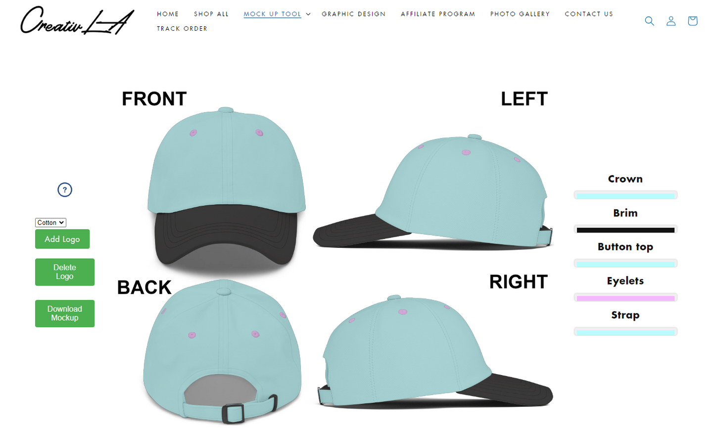 Dad Hat Mockup Template *Membership*