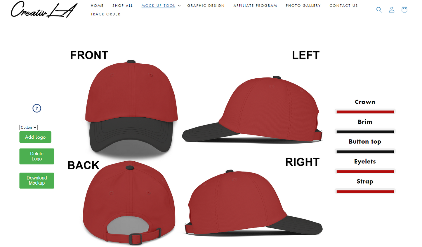 Dad Hat Mockup Template